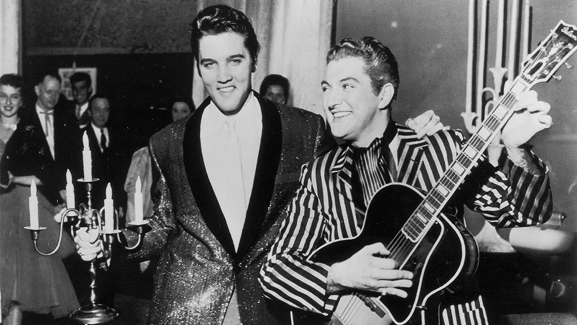 Photo of Liberace told Elvis Presley he needed ‘more glitz’ in his shows before Las Vegas transformation, book claims