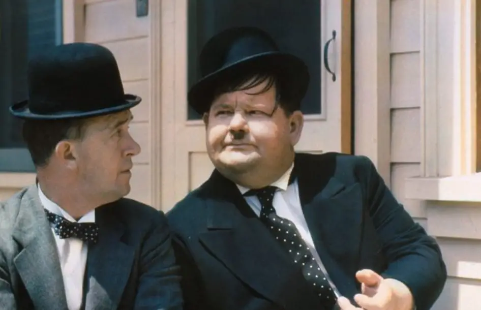 Photo of “Babe would understand” Stan Laurel was too ill to attend the funeral of his best buddy Oliver Hardy