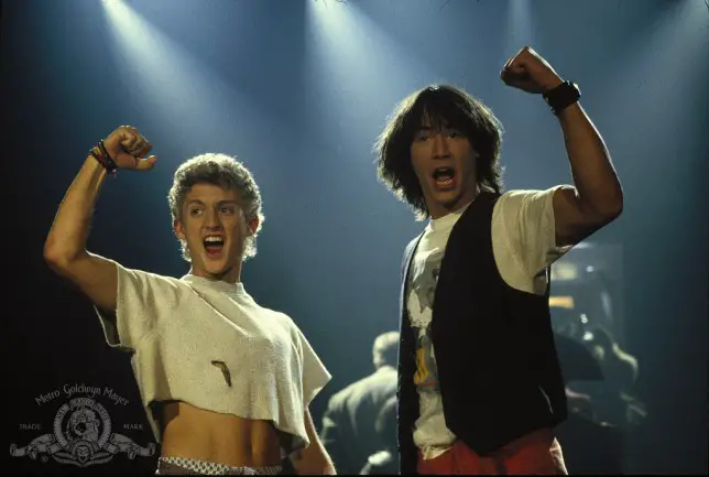 Photo of 12 moments that made Bill And Ted’s Excellent Adventure truly bodacious