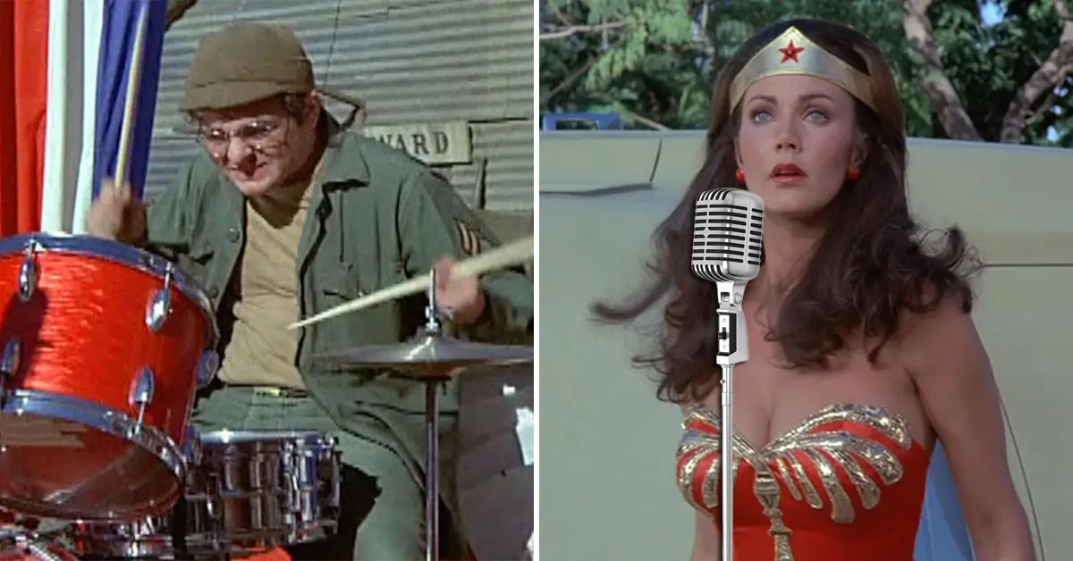 Photo of Hold up, Gary Burghoff and Lynda Carter were in a band together in the 1960s