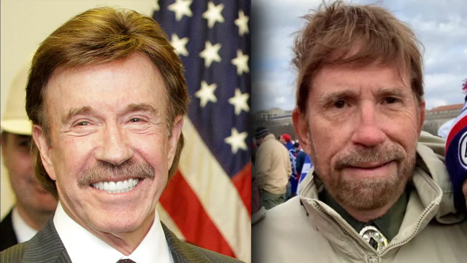 Photo of Chuck Norris’ manager says actor was not at U.S. Capitol riot