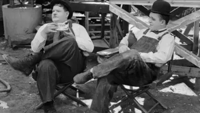 Photo of Laurel and Hardy in “Sailors Beware” ! (1927) the world’s first Eisenstein parody?