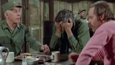 Photo of Harry Morgan said most of the practical jokes on M*A*S*H came during mess tent scenes