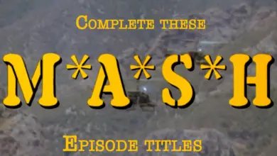 Photo of Can you complete these M*A*S*H episode titles?